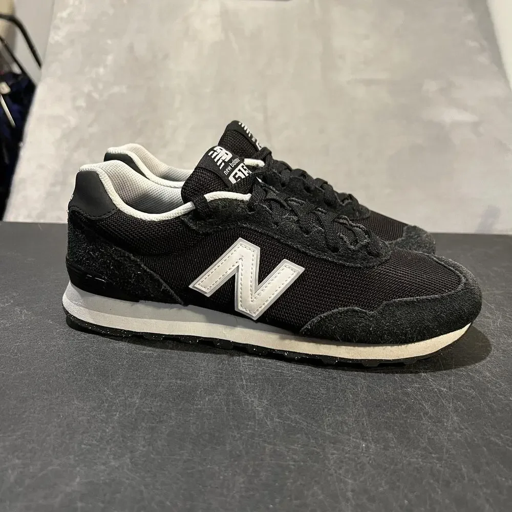 New Balance 515 Shoes Mens Size 8 D Black Low Top Athletic Sneakers ML515V2LK